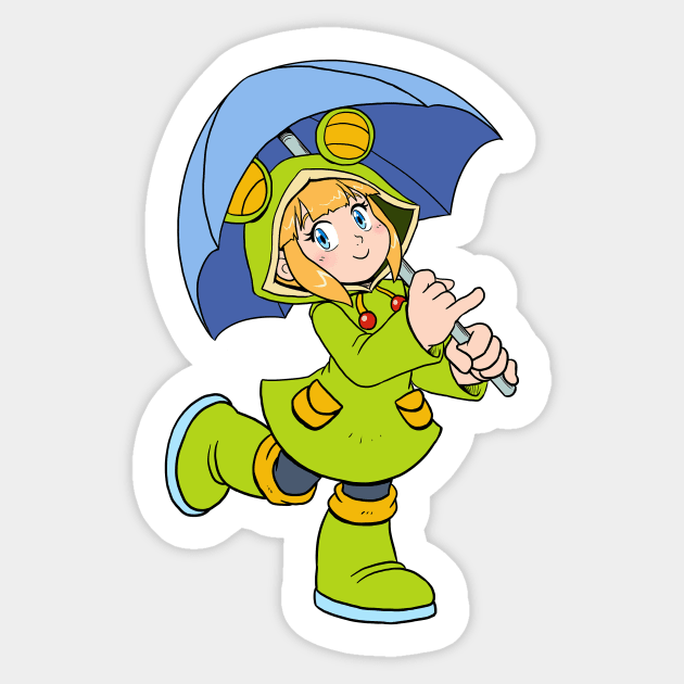 RAINY DAY ROLL Sticker by IanDimas